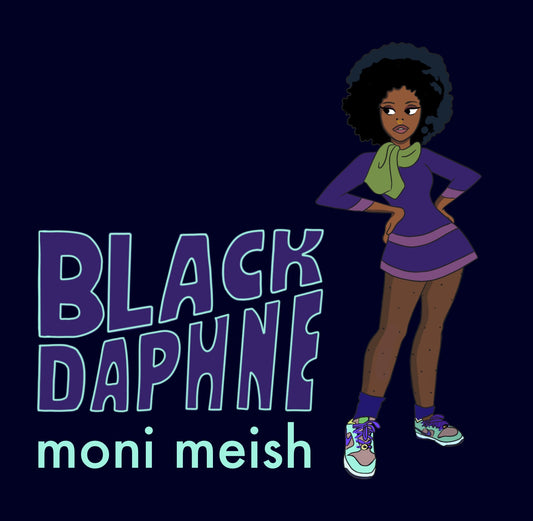 Black Daphne Pin