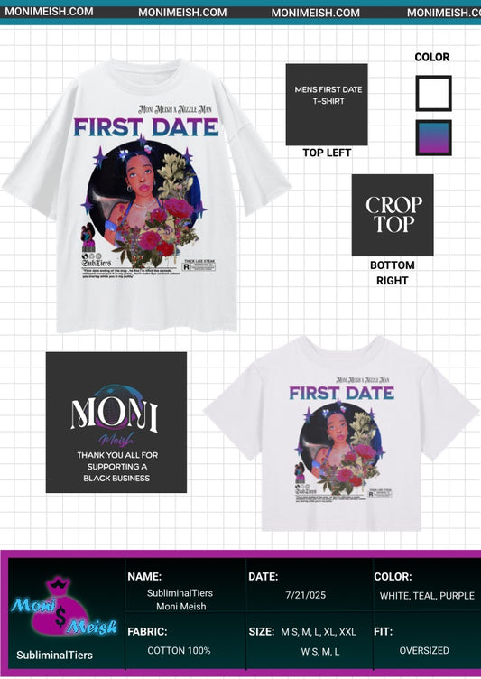 First Date Remix - Women's Crop Top - [Pre Order]